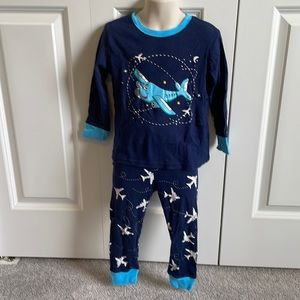 5/$20 Glow-in-the-dark airplane pajamas